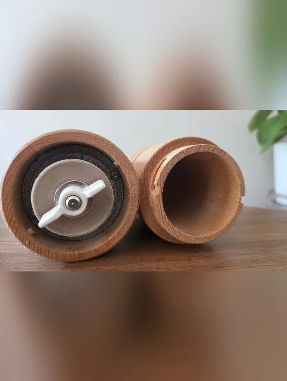 Schnitzer Wooden Grain Mill - Natural Beech